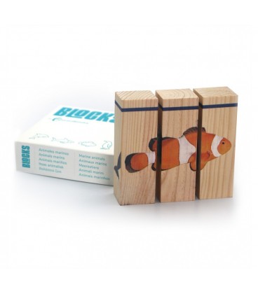 BLOCKS ANIMALES MARINOS