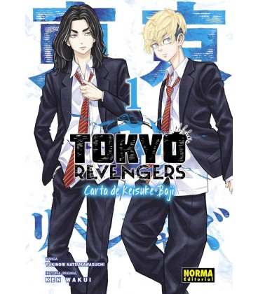 TOKYO REVENGERS CARTA DE KEISUKE BAJI