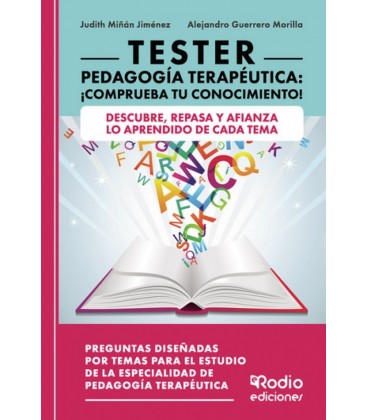 TESTER PEDAGOGIA TERAPEUTICA COMPRUEBA TU CONOCIMIENTO