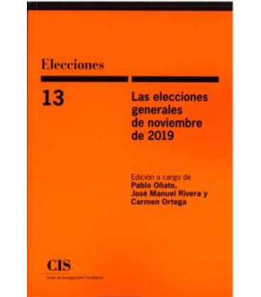 LAS ELECCIONES GENERALES DE NOVIEMBRE DE 2019