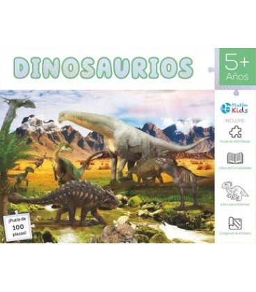 DINOSAURIOS PUZZLE 100 PIEZAS