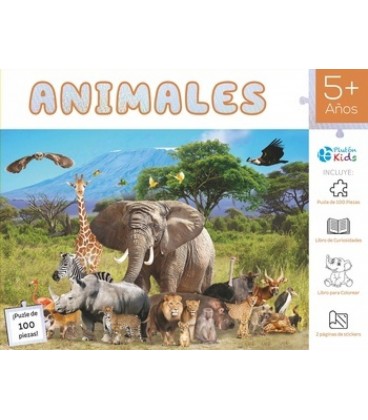 ANIMALES PUZZLE 100 PIEZAS