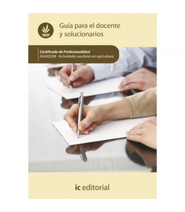 ACTIVIDADES AUXILIARES EN AGRICULTURA