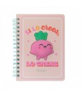 LIBRETA A5 CON SQUISHY REMOLACHA SI LO CREES LO CREAS