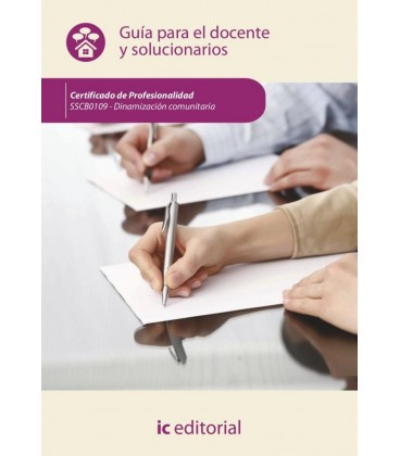 DINAMIZACION COMUNITARIA GUIA PARA EL DOCENTE Y SOLUCIONARIOS