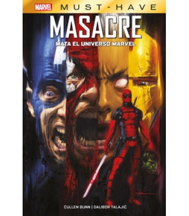MARVEL MUST HAVE MASACRE MATA EL UNIVERSO MARVEL