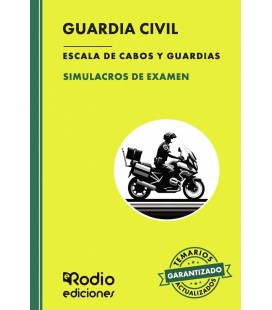 SIMULACROS DE EXAMEN GUARDIA CIVIL ESCALA DE CABOS Y GUARDIAS FUERZAS