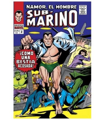 BIBLIOTECA MARVEL 53 NAMOR EL HOMBRE SUBMARINO 02