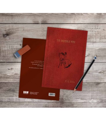 LIBRETA THE INVISIBLE MAN FIRST EDITIONS