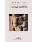 POR ASI DECIRLO