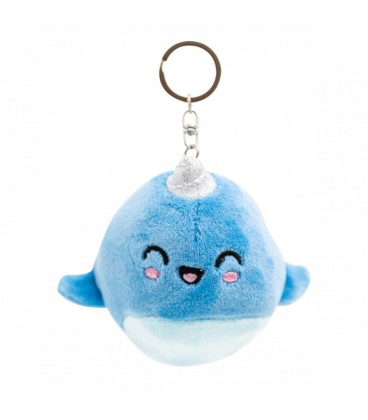 LLAVERO PELUCHE NARWHAL