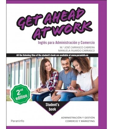 GET AHEAD AT WORK INGLES PARA ADMINISTRACION Y COMERCIO 2 EDICION 2024