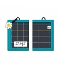 MONEDERO VELCRO URBAN MARGARITA AZUL