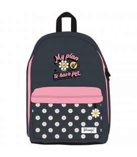 MOCHILA WONDER MARGARITA AZUL MY PLAN IS TO HAVE FUN