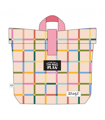 MOCHILA PORTA ALIMENTOS URBAN HAVING FUN IS THE BEST PLAN