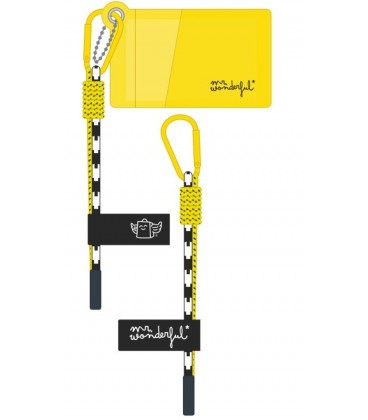 ACCESORIO COLGANTE PARA MOCHILA AMARILLO