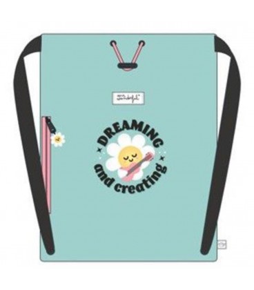 MOCHILA SACO MARGARITA DREAMING AND CREATING