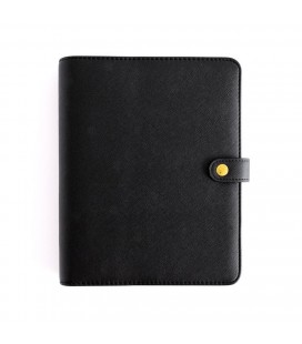 AGENDA 6 ANILLAS CHARUCA BLACK A5