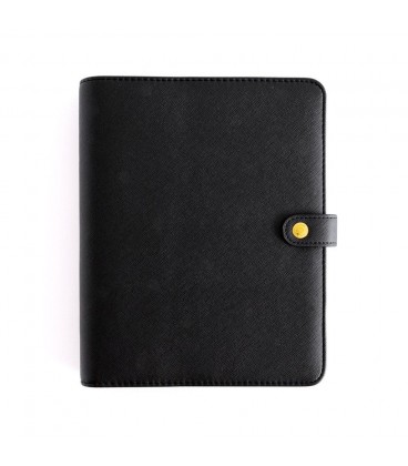 AGENDA 6 ANILLAS CHARUCA BLACK A5