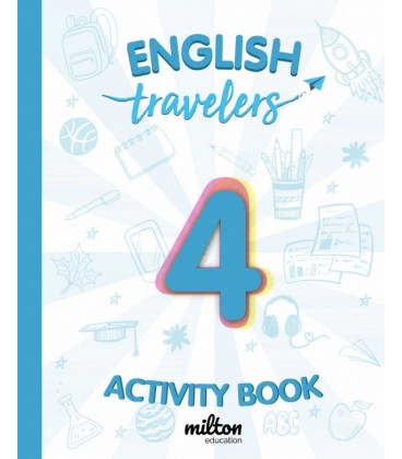 TRAVELERS BLUE 4 ACTIVITY BOOK ENGLISH LANGUAGE 4 PRIMARIA