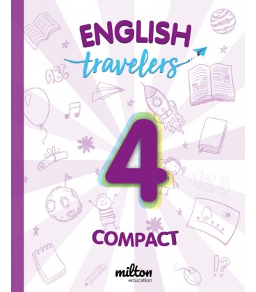 TRAVELERS RED 4 ENGLISH LANGUAGE 4 PRIMARIA STUDENT BOOK COMPACT