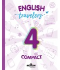TRAVELERS RED 4 ENGLISH LANGUAGE 4 PRIMARIA STUDENT BOOK COMPACT