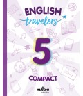TRAVELERS RED 5 ENGLISH LANGUAGE 5 PRIMARIA STUDENT BOOK COMPACT