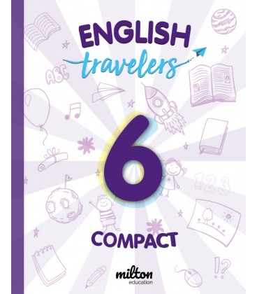 TRAVELERS RED 6 ENGLISH LANGUAGE 6 PRIMARIA STUDENT BOOK COMPACT