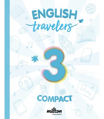 TRAVELERS BLUE 3 ENGLISH LANGUAGE 3 PRIMARIA STUDENT BOOK COMPACT