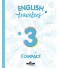 TRAVELERS BLUE 3 ENGLISH LANGUAGE 3 PRIMARIA STUDENT BOOK COMPACT