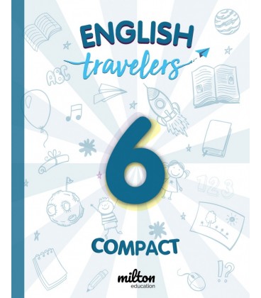 TRAVELERS BLUE 6 ENGLISH LANGUAGE 6 PRIMARIA STUDENT BOOK COMPACT