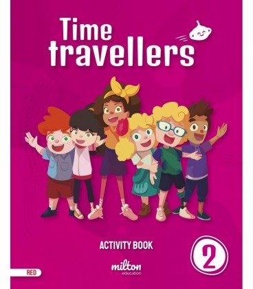 TIME TRAVELLERS 2 RED ACTIVITY BOOK ENGLISH 2 PRIMARIA