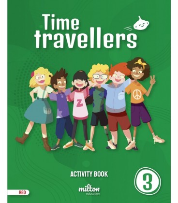 TIME TRAVELLERS 3 RED ACTIVITY BOOK ENGLISH 3 PRIMARIA