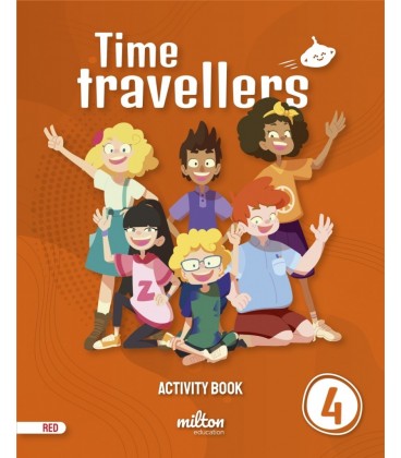 TIME TRAVELLERS 4 RED ACTIVITY BOOK ENGLISH 4 PRIMARIA