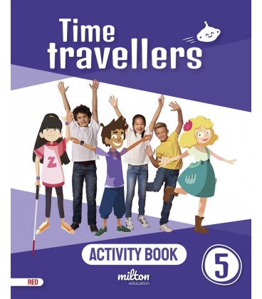 TIME TRAVELLERS 5 RED ACTIVITY BOOK ENGLISH 5 PRIMARIA