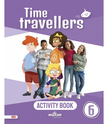 TIME TRAVELLERS 6 RED ACTIVITY BOOK ENGLISH 6 PRIMARIA