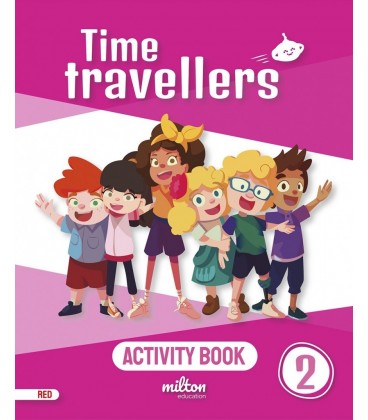 TIME TRAVELLERS 2 RED ACTIVITY BOOK ENGLISH 2 PRIMARIA (MUR)