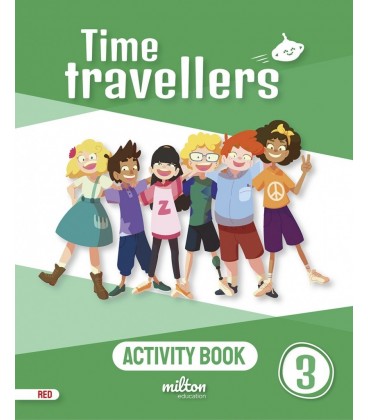 TIME TRAVELLERS 3 RED ACTIVITY BOOK ENGLISH 3 PRIMARIA (MUR)