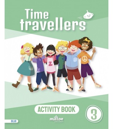 TIME TRAVELLERS 3 BLUE ACTIVITY BOOK ENGLISH 3 PRIMARIA (MUR)
