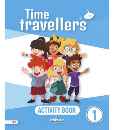 TIME TRAVELLERS 1 RED ACTIVITY BOOK ENGLISH 1 PRIMARIA (PRINT) (MUR)