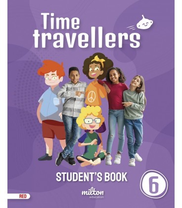 TIME TRAVELLERS 6 RED STUDENT S BOOK ENGLISH 6 PRIMARIA (MAD)