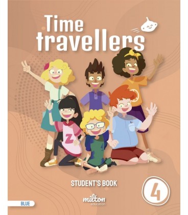 TIME TRAVELLERS 4 BLUE STUDENT S BOOK ENGLISH 4 PRIMARIA (MAD)