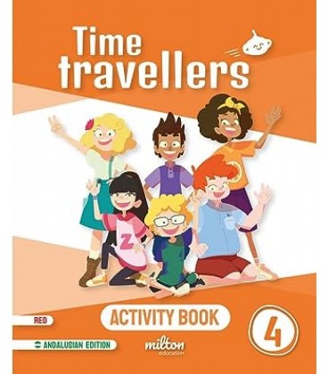 TIME TRAVELLERS 4 RED ACTIVITY BOOK ENGLISH 4 PRIMARIA (AND)