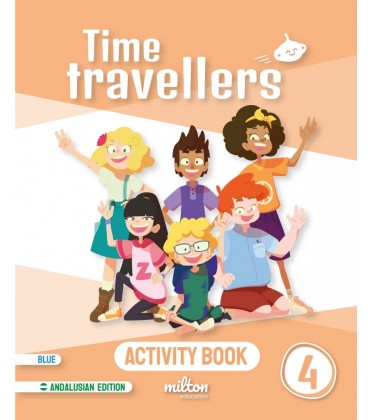 TIME TRAVELLERS 4 BLUE ACTIVITY BOOK ENGLISH 4 PRIMARIA (AND)