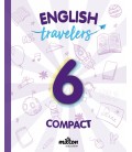 TRAVELERS RED 6 ENGLISH LANGUAGE 6 PRIMARIA STUDENT BOOK COMPACT
