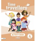 TIME TRAVELLERS 4 BLUE ACTIVITY BOOK ENGLISH 4 PRIMARIA (MUR)