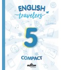 TRAVELERS BLUE 5 ENGLISH LANGUAGE 5 PRIMARIA STUDENT BOOK COMPACT