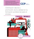 MANUAL ORIENTACION LABORAL Y PROMOCION DE LA CALIDAD EN LA FORMACION P
