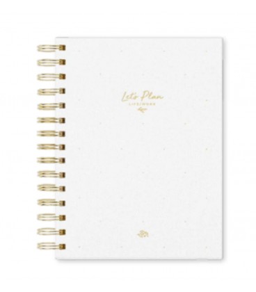 PLANNER LIFE WORK LET S PLAN PURE WHITE