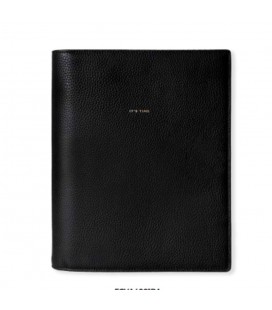 FUNDA PARA A4 IT S TIME BLACK AMBER